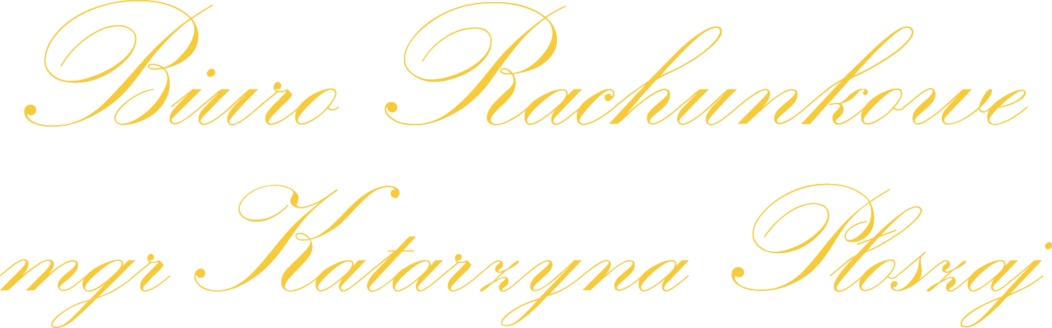 Biuro Rachunkowe Bielsko Biała • Oświęcim • Kęty • Katarzyna Płoszaj